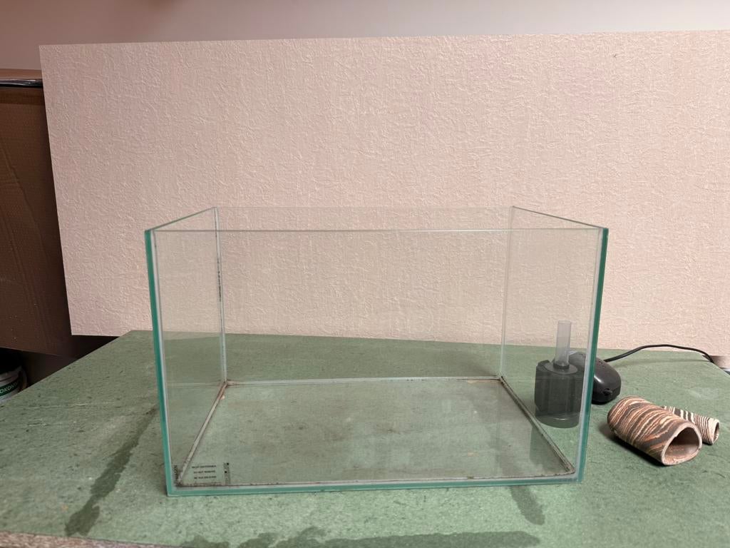 Te koop aquarium, Dieren en Toebehoren, Ophalen of Verzenden, Zo goed als nieuw, Leeg aquarium
