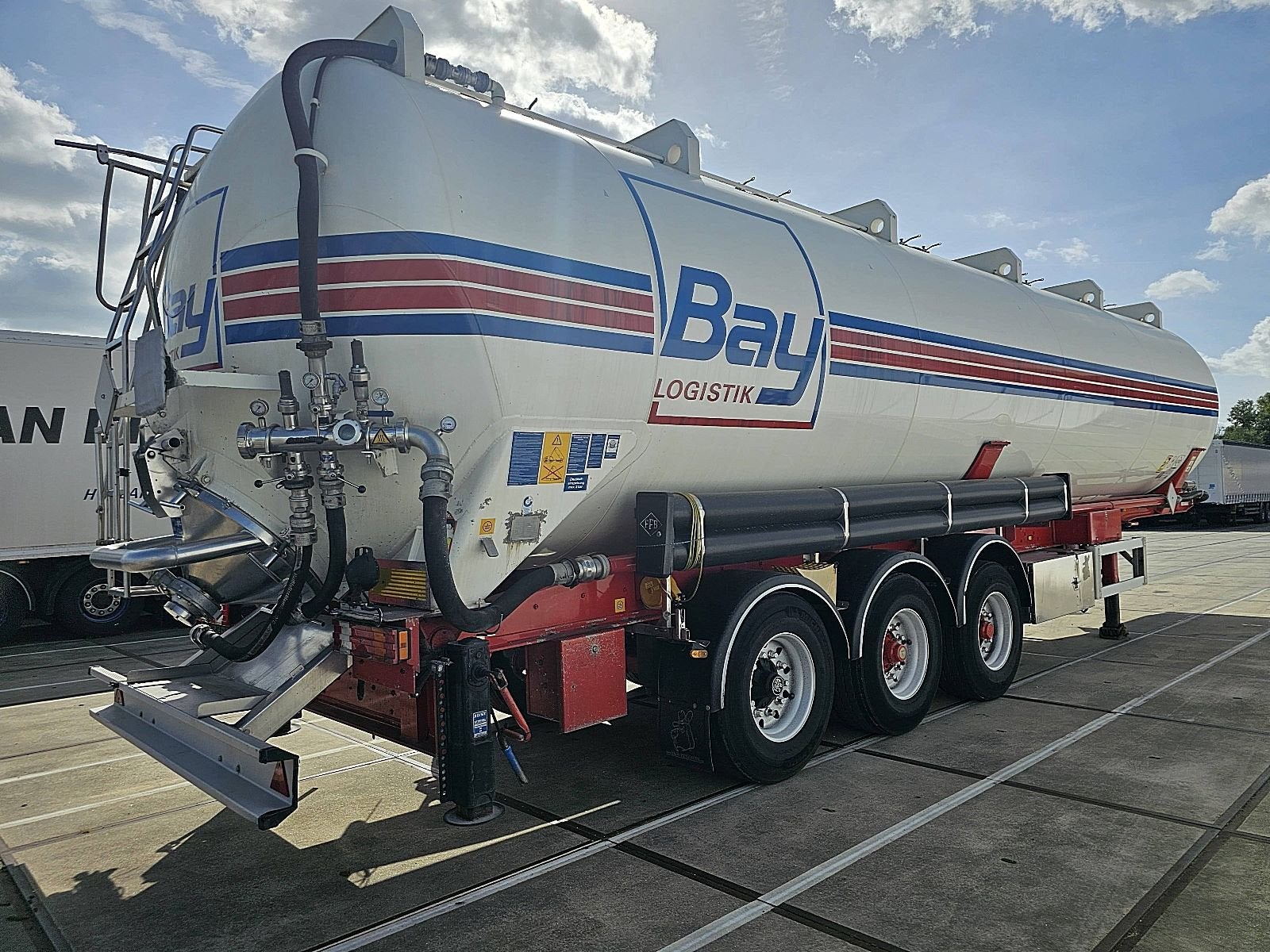 FELDBINDER KIP 60.3 GGVS/ADR, Auto's, Overige kleuren, Bedrijf, ABS, Aanhangers en Opleggers