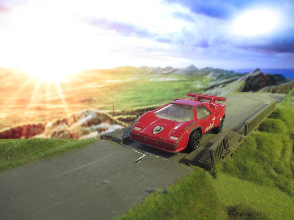 Lamborghini Countach - Matchbox nr.11 1991, Ophalen of Verzenden, Gebruikt, Auto