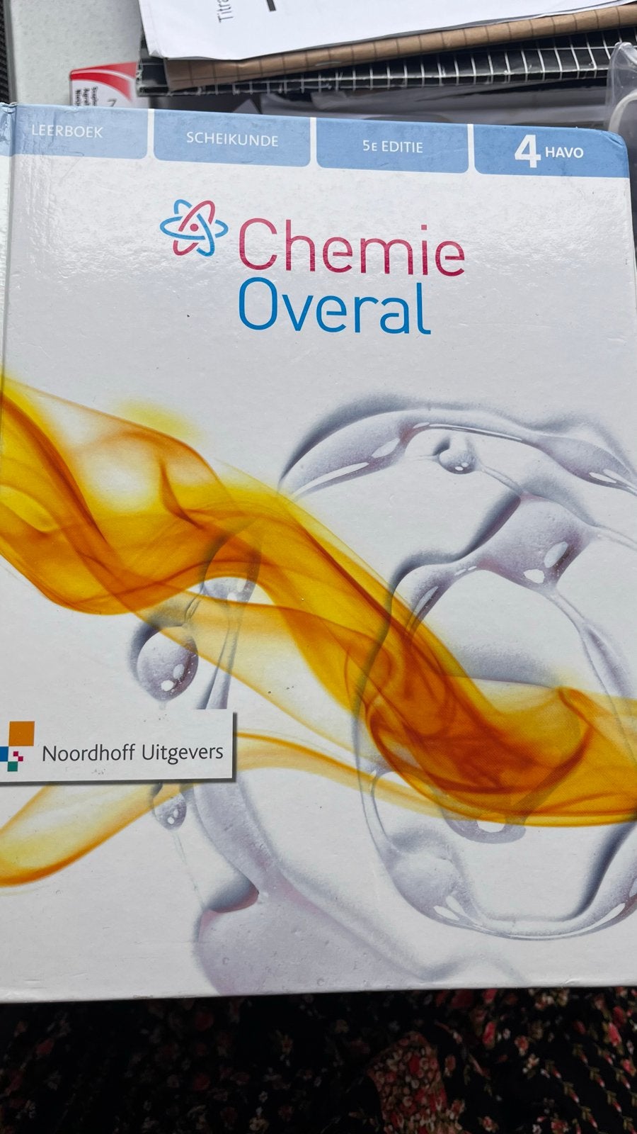 Chemie Overal 4 HAVO en 5 HAVO Scheikunde Leerboek, Ophalen of Verzenden, Gelezen, HAVO, Scheikunde