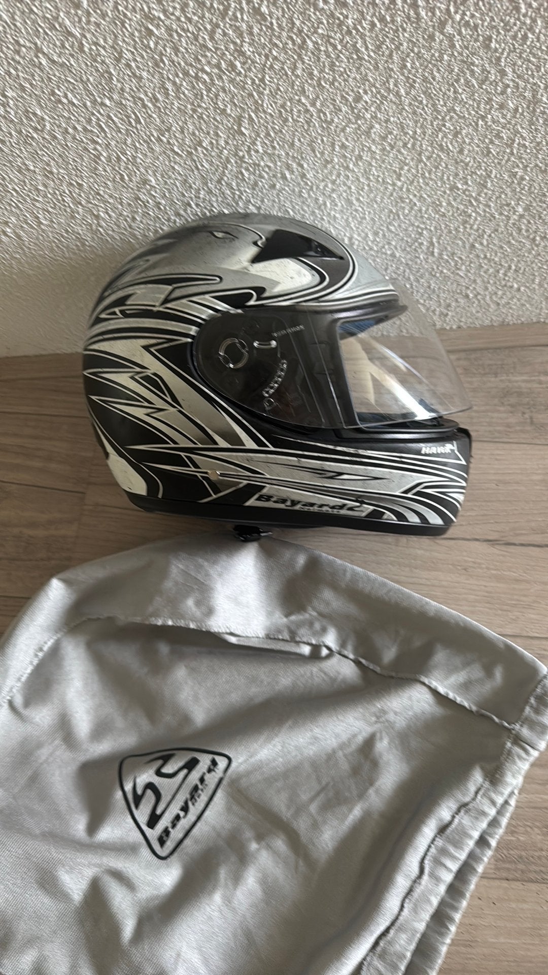 Motorhelm Bayard XXS, Motoren, Kleding | Motorhelmen, Ophalen of Verzenden, Tweedehands, Integraalhelm, Overige merken