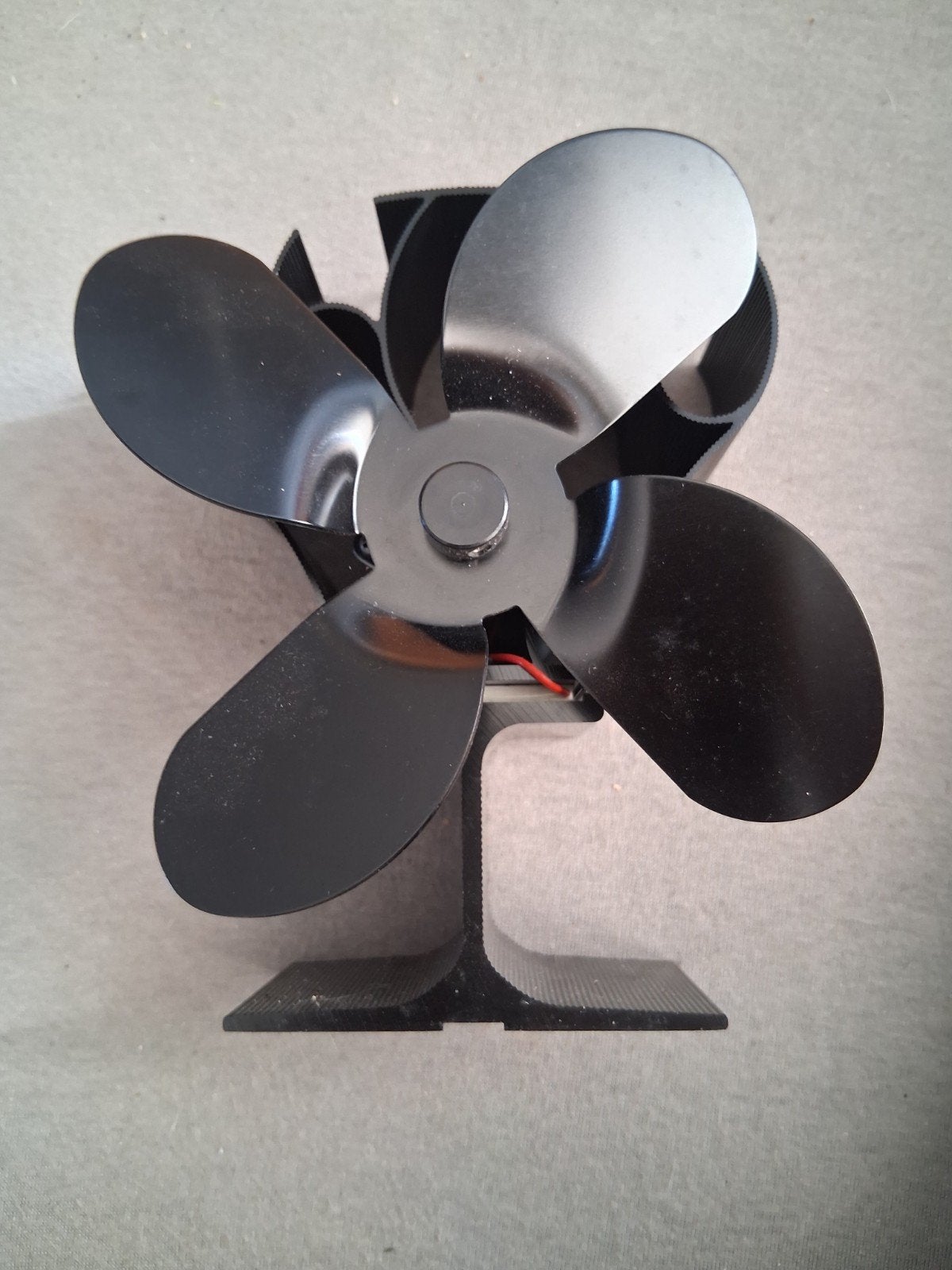 Houtkachel Ventilator - Zwart, Energiezuinig, Ophalen of Verzenden, Nieuw