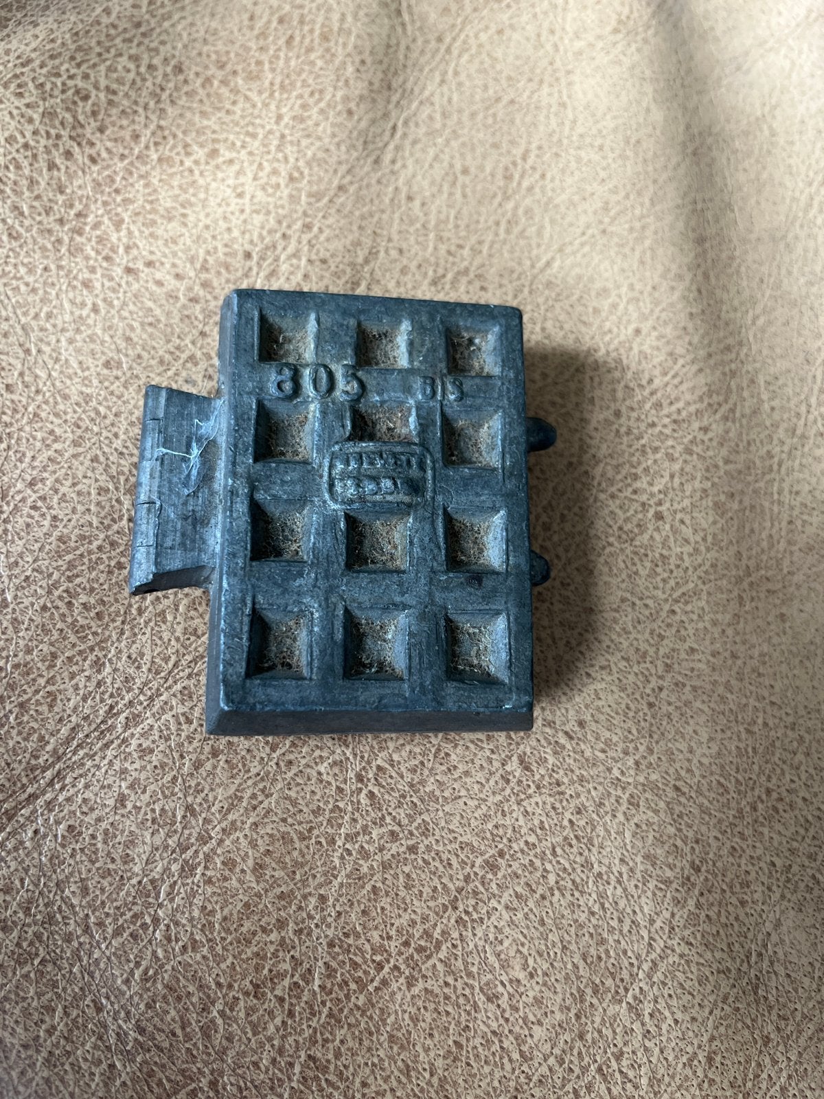 Antieke wafelijzer voor poppenhuis of miniatuur, Ophalen of Verzenden
