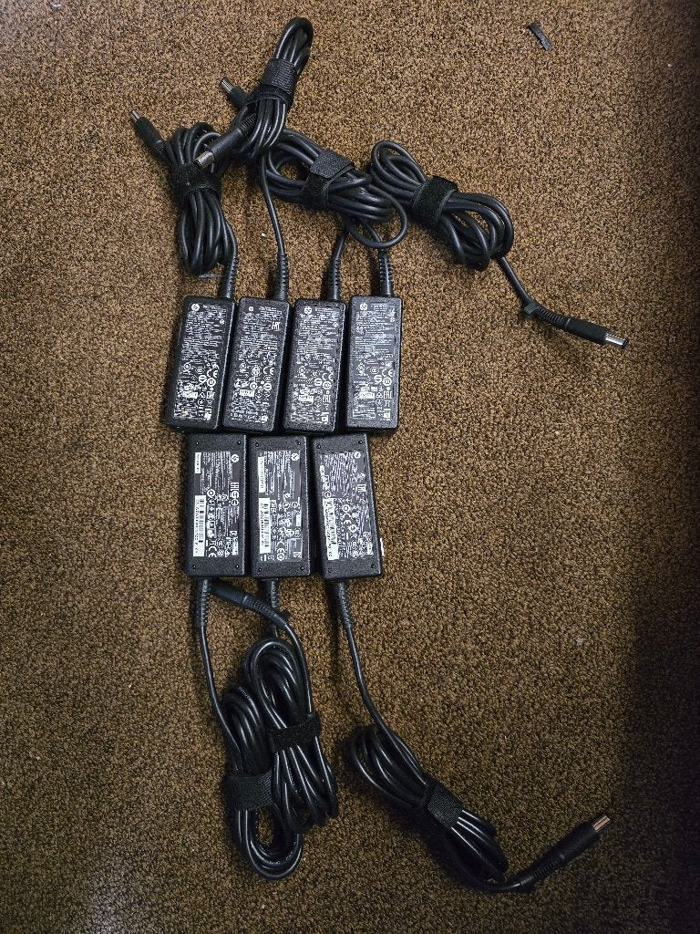 50x HP Laders 45W -dikke pin, Hp, Gebruikt, Ccservice, Ophalen of Verzenden