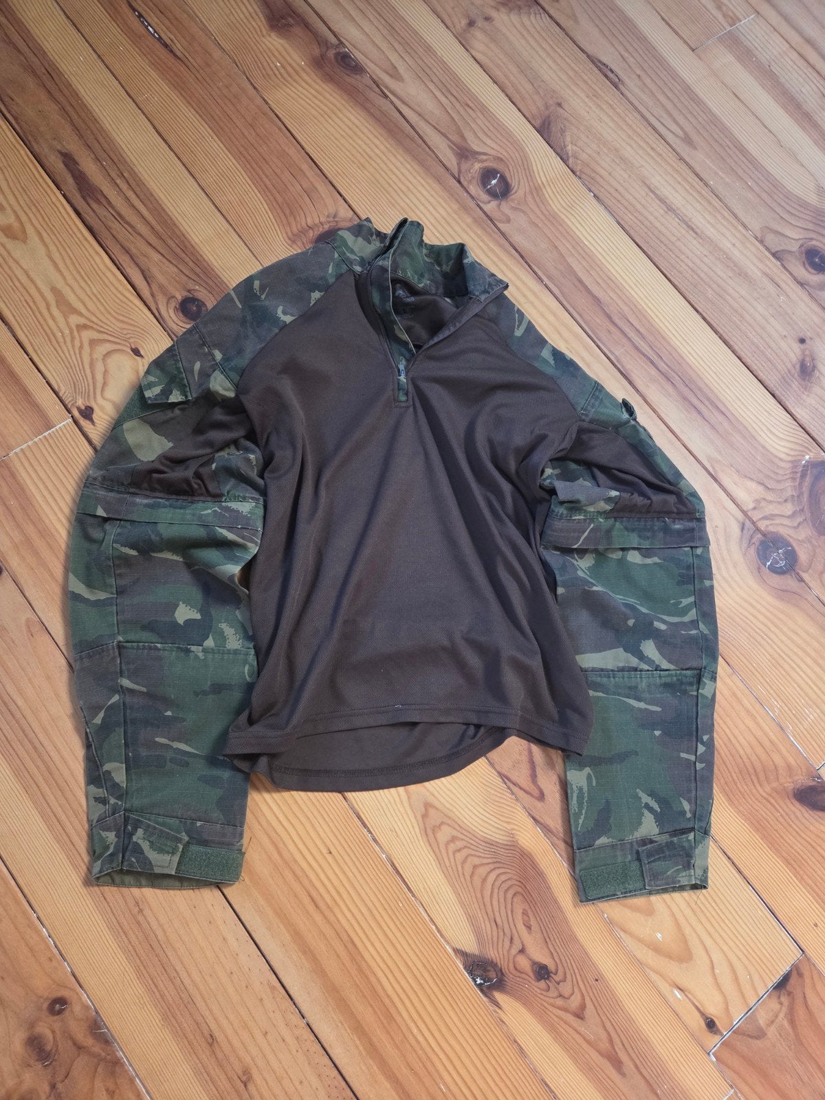 Viper Under Armour tactisch combat shirt woodland landmacht, Ophalen of Verzenden, Landmacht, Nederland, Kleding of Schoenen