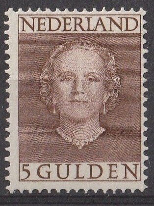 Nederland 1949 Kon.Juliana nvph 536 MH, Ophalen of Verzenden, Na 1940, Postfris