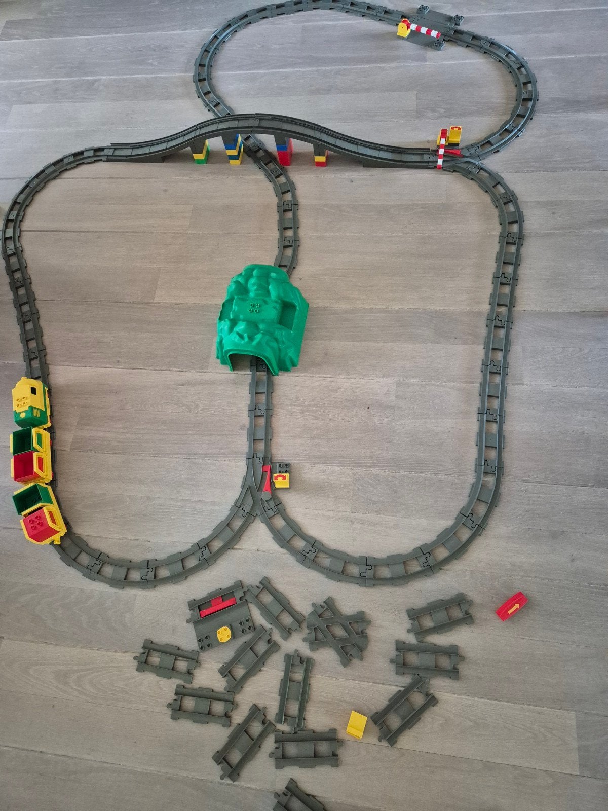 Duplo Treinrails en toebehoren, Ophalen, Gebruikt