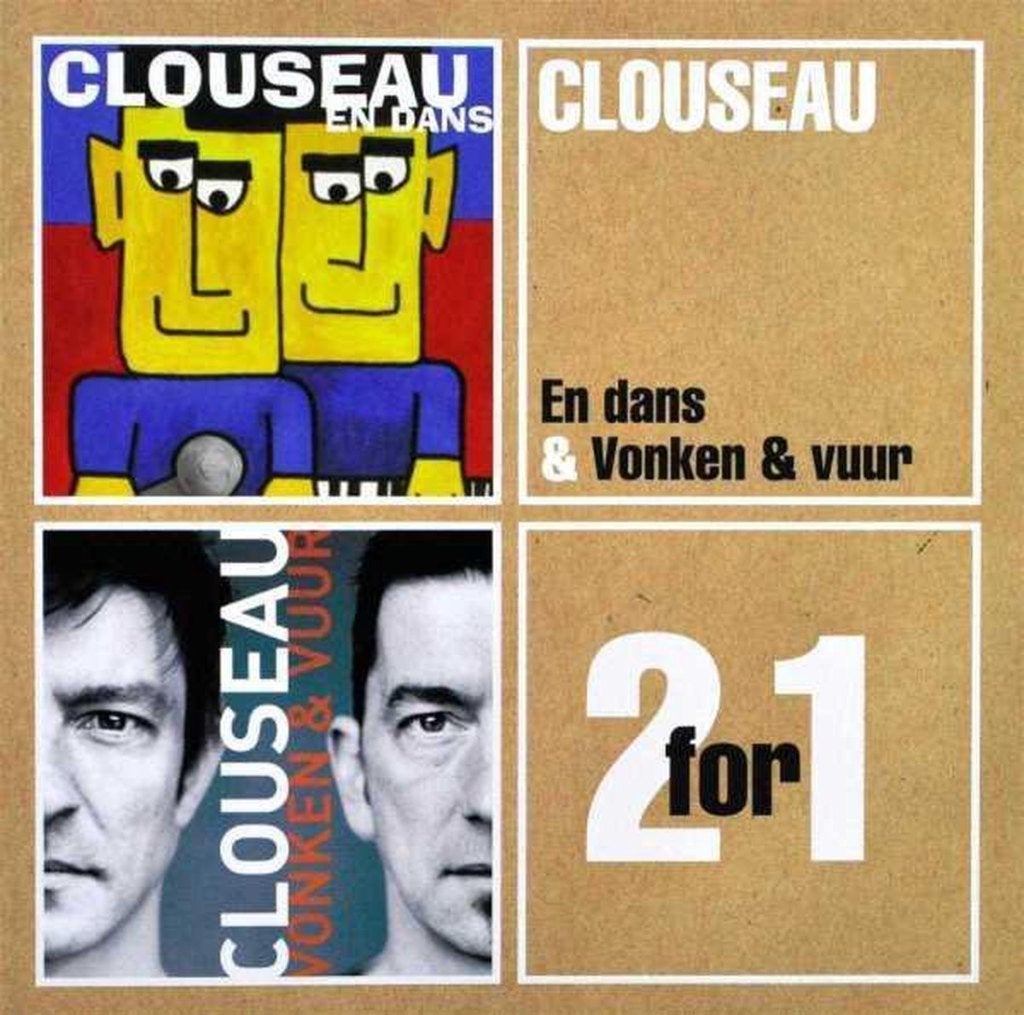 Clouseau - En Dans / Vonken En Vuur  New 2-cd in seal, Cd's en Dvd's, Verzenden, Nieuw in verpakking, Pop