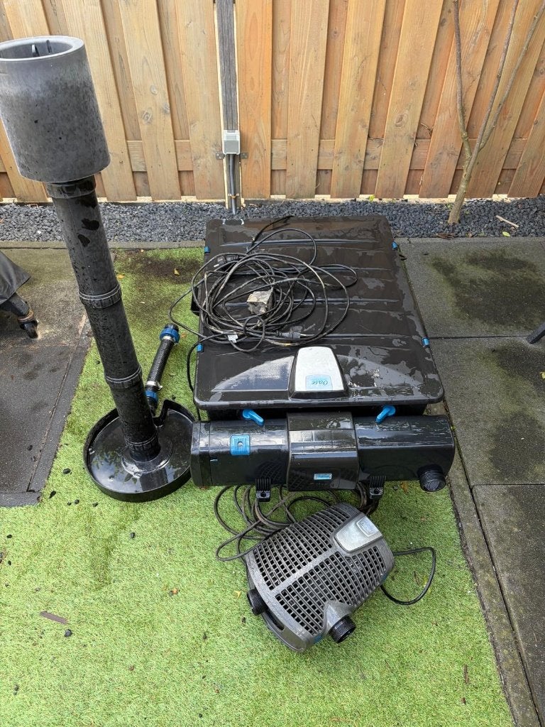 Oase Biotec Screenmatic Set 40.000 + Skimmer + Meer, Ophalen, Gebruikt, Vijverfilter