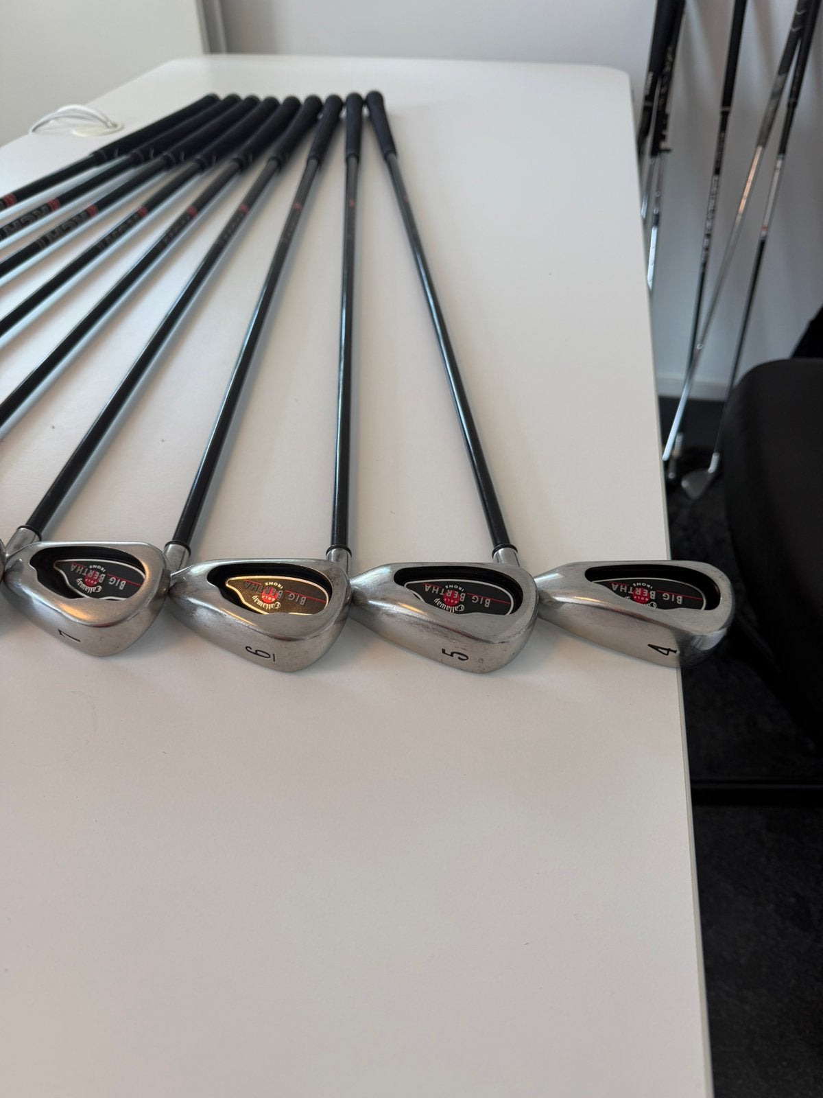 Callaway Big Betha ijzerset - R flex - Sw-4 testen ok 6S1532, Sport en Fitness, Golf, Set, Gebruikt, -, Ophalen of Verzenden