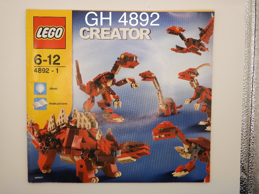 Lego 4892 Prehistoric Power, Gebruikt, Lego, Inclusief instructies, Ophalen of Verzenden