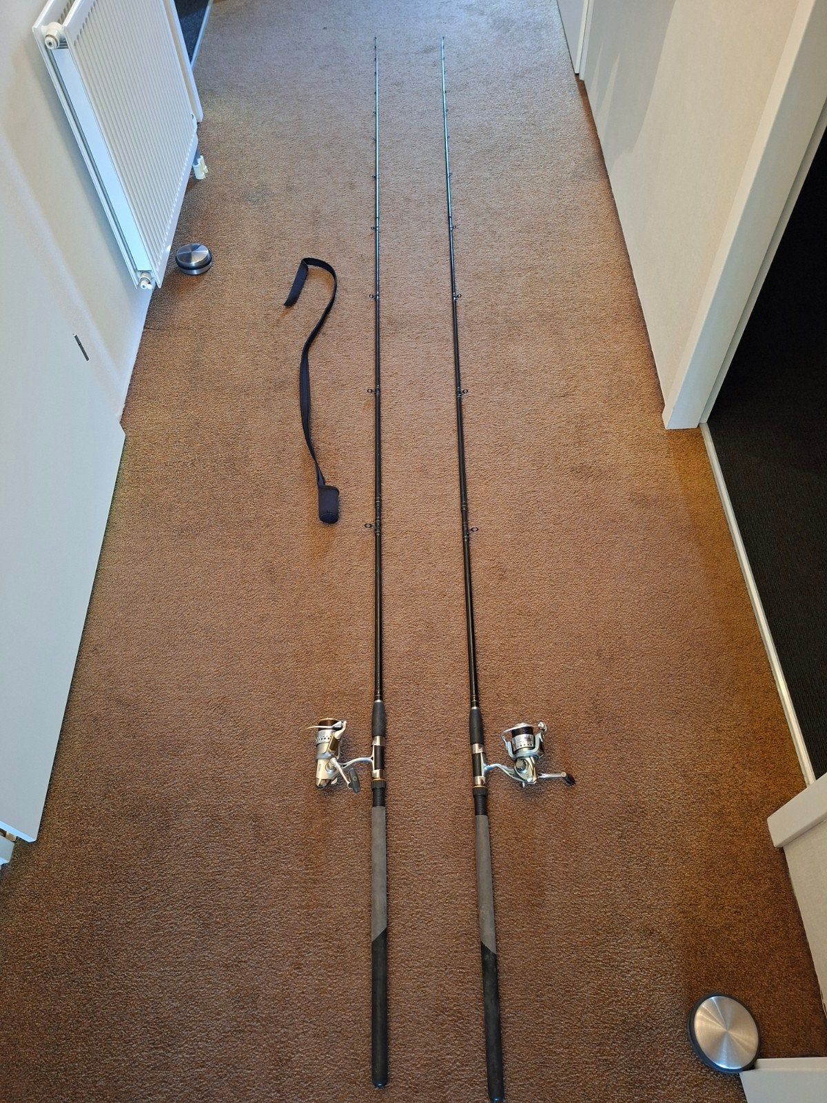 2x Zebco Cool Feeder met molen, Ophalen, Werphengel