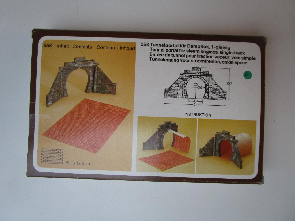 Faller 559 incompleet, Overige merken, Gelijkstroom of Wisselstroom, Brug, Tunnel of Gebouw, Ophalen of Verzenden