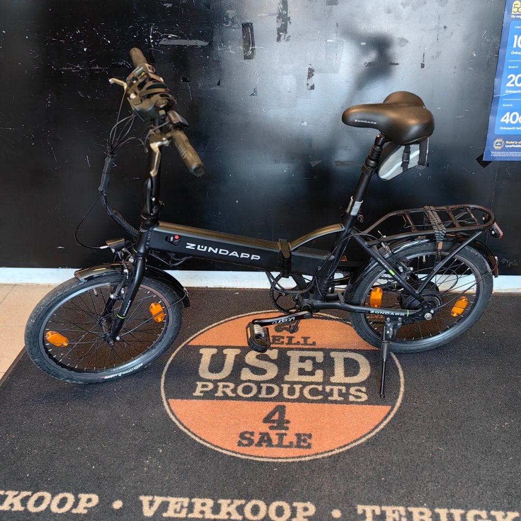 ZÜNDAPP Elektrische Vouwfiets 20 inch - In Nette Staat, Flex Ltd., Zo goed als nieuw, https://flex.com/contact-us, Nobelstraat 10, 5807 GA Oostrum LB, Limburg, Nederland