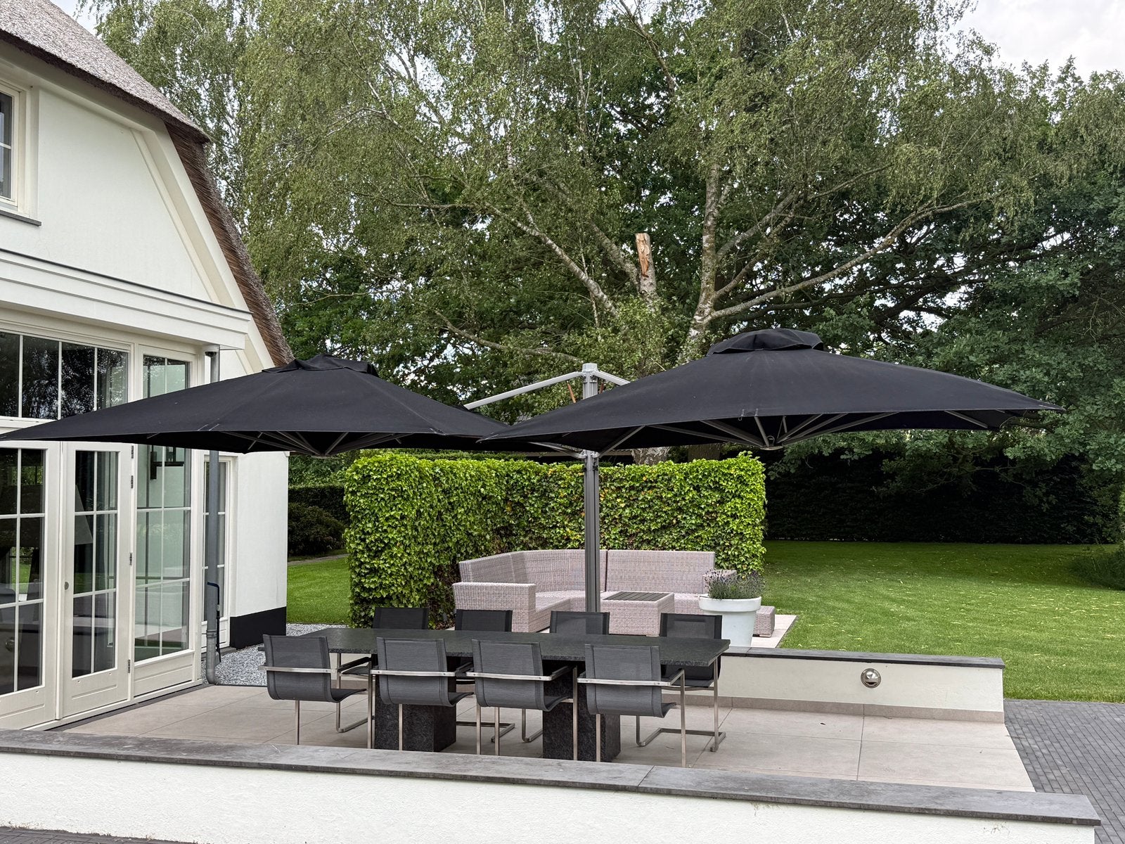 Solero P6 duo, Ophalen, Gebruikt, Zweefparasol