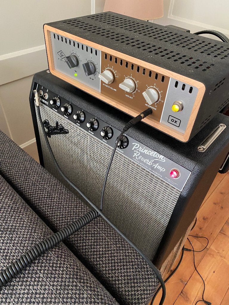 Fender Princeton Reverb '65 reissue ZGAN, Ophalen of Verzenden, Zo goed als nieuw, Gitaar, Minder dan 50 watt