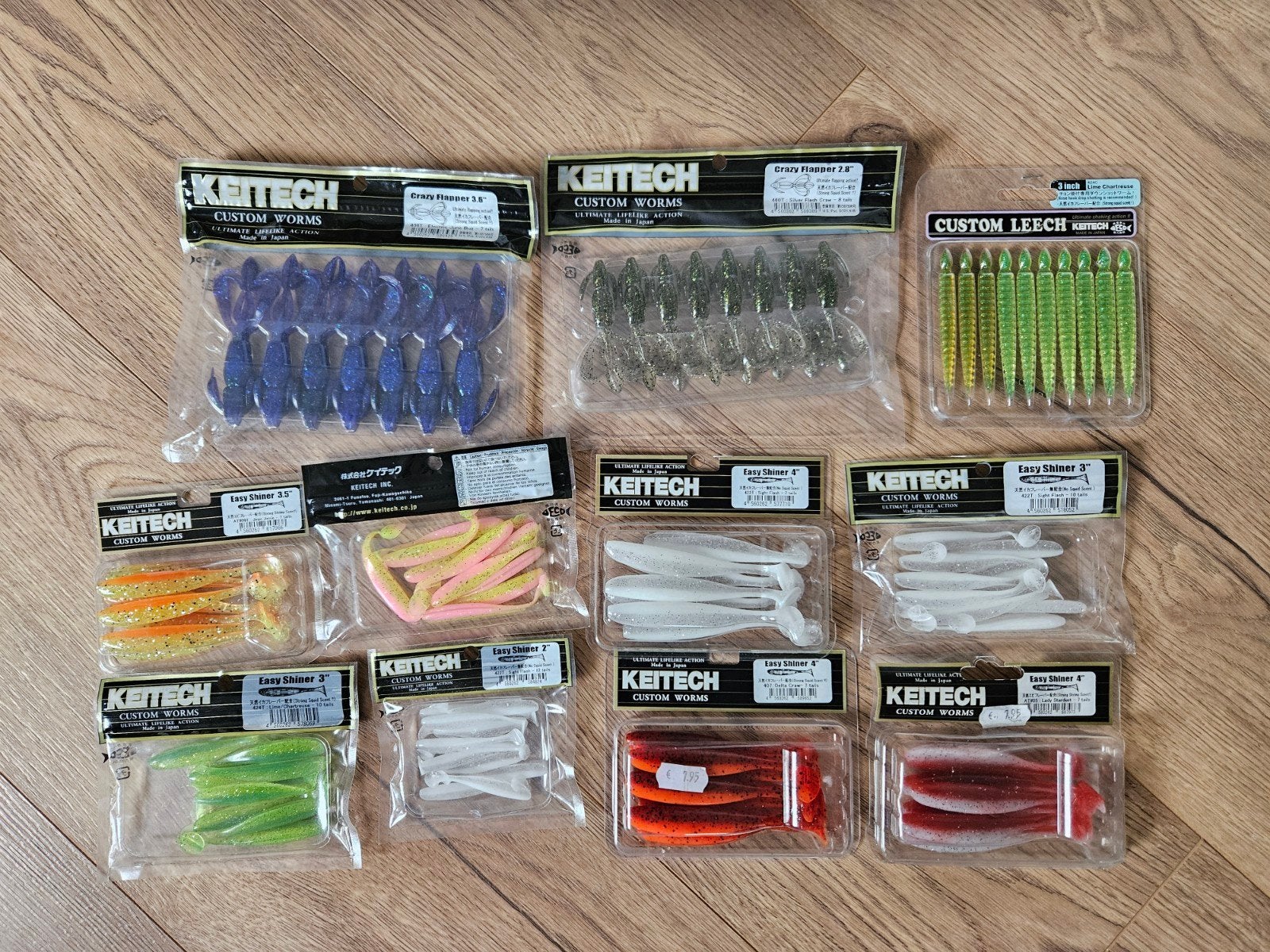 Keitech Kunstaas 11 x, Ophalen of Verzenden, Nieuw, Overige typen