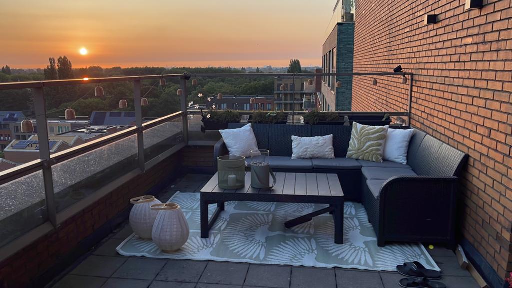 Loungebank, Tuin en Terras, Tuinsets en Loungesets, Gebruikt, Loungeset, Bank, Ophalen