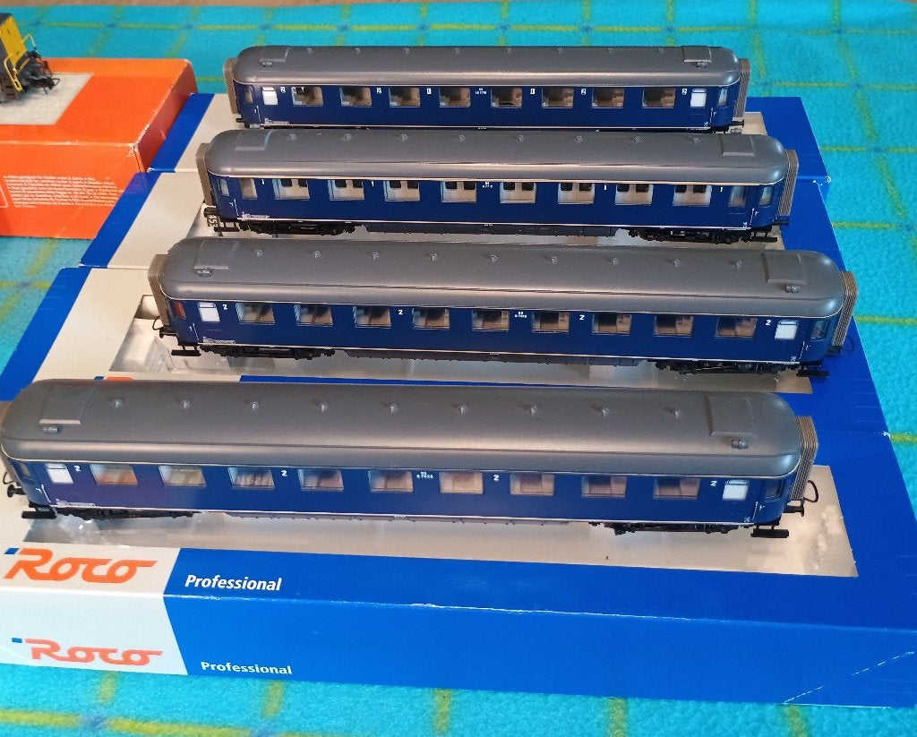 5x. Roco ns plan d, Hobby en Vrije tijd, Modeltreinen | H0, Gelijkstroom, Analoog, Wagon, Ophalen of Verzenden