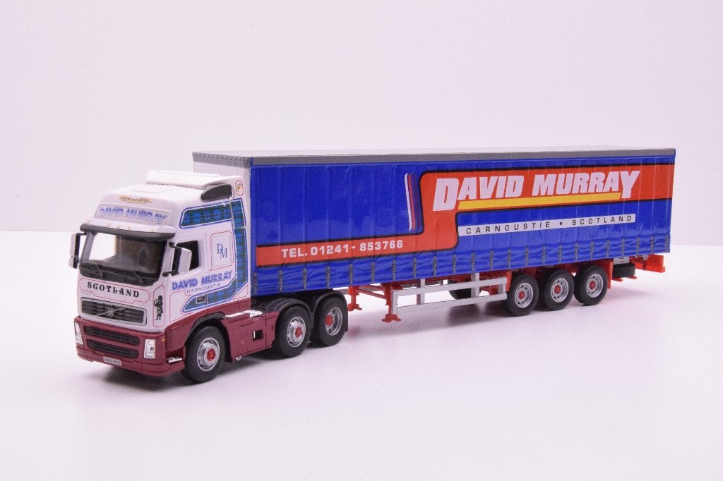 Volvo FH  '' David Murray  ''  Cararama 1/50, Ophalen of Verzenden, Zo goed als nieuw, Bus of Vrachtwagen, Overige merken