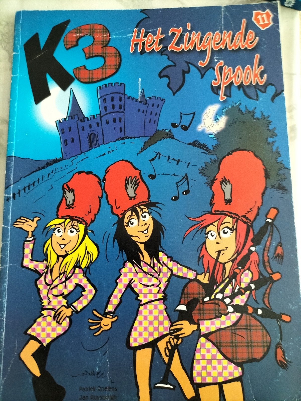 K3 Het Zingende Spook - Stripboekje, Boeken, Eén stripboek, Ophalen of Verzenden, Gelezen, Patriek Roelens, Jan Ruysbergh