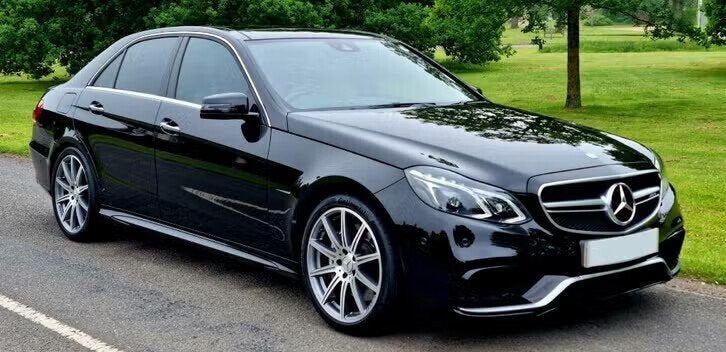 Originele 18 inch Mercedes AMG velgen banden E-klasse W212, 18 inch, Banden en Velgen, Germany, Ophalen of Verzenden
