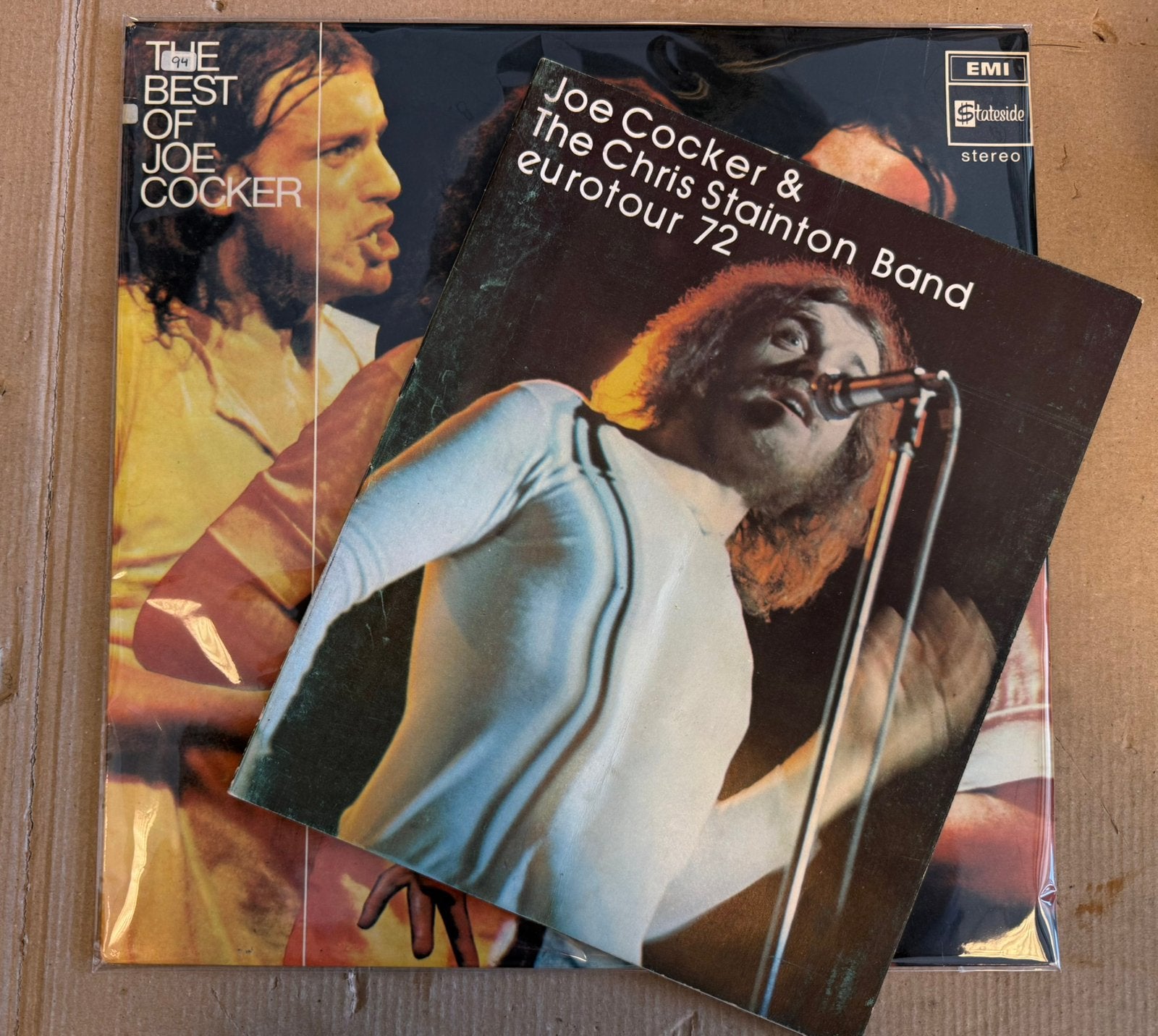 Joe Cocker – The Best Of Joe Cocker (1971) + eurotour boek, Cd's en Dvd's, LP, Ophalen of Verzenden, 12 inch, Poprock