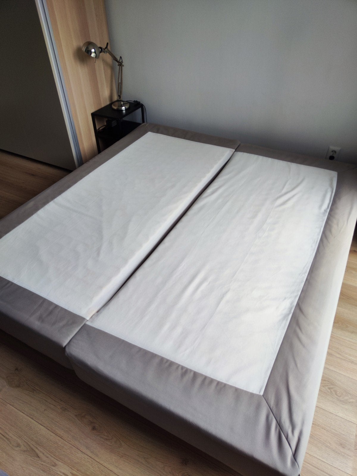 IKEA Espevär bedframe 180x200 cm met poten, Ophalen, Gebruikt, Tweepersoons, 180 cm