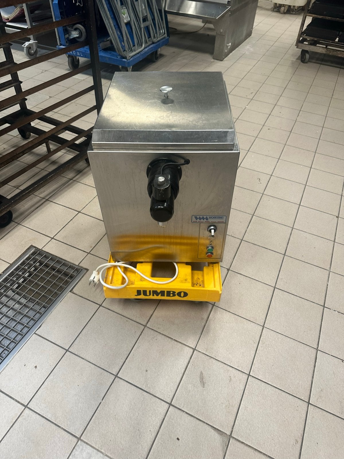 Sanomat ECM-12L Hand met TBA Slagroommachine, Ophalen, Gebruikt
