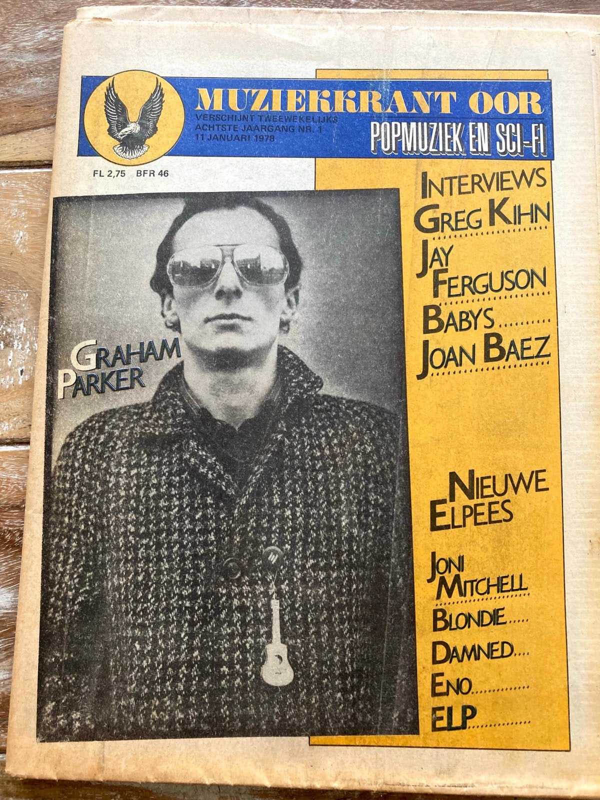OOR 1978 Graham Parker BABYS Joan Baez ABBA, Boeken, Ophalen of Verzenden, Muziek, Film of Tv