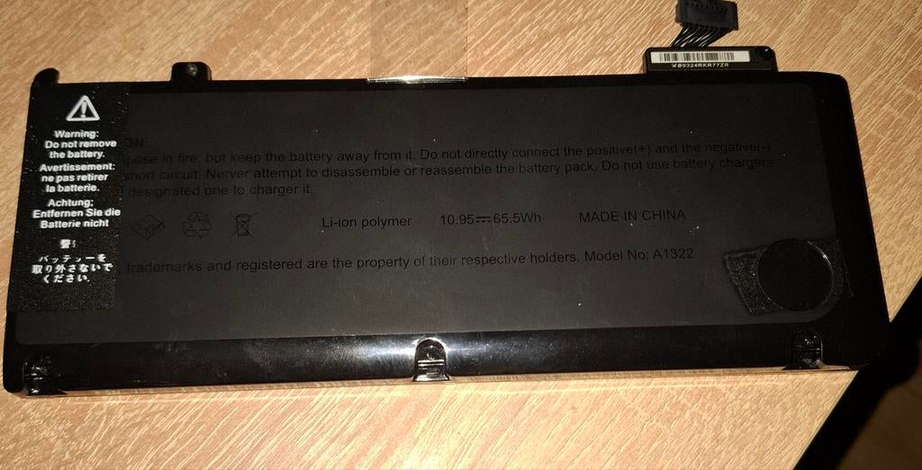 Apple MacBook Pro A1322 batterij (gebruikt), Ophalen of Verzenden