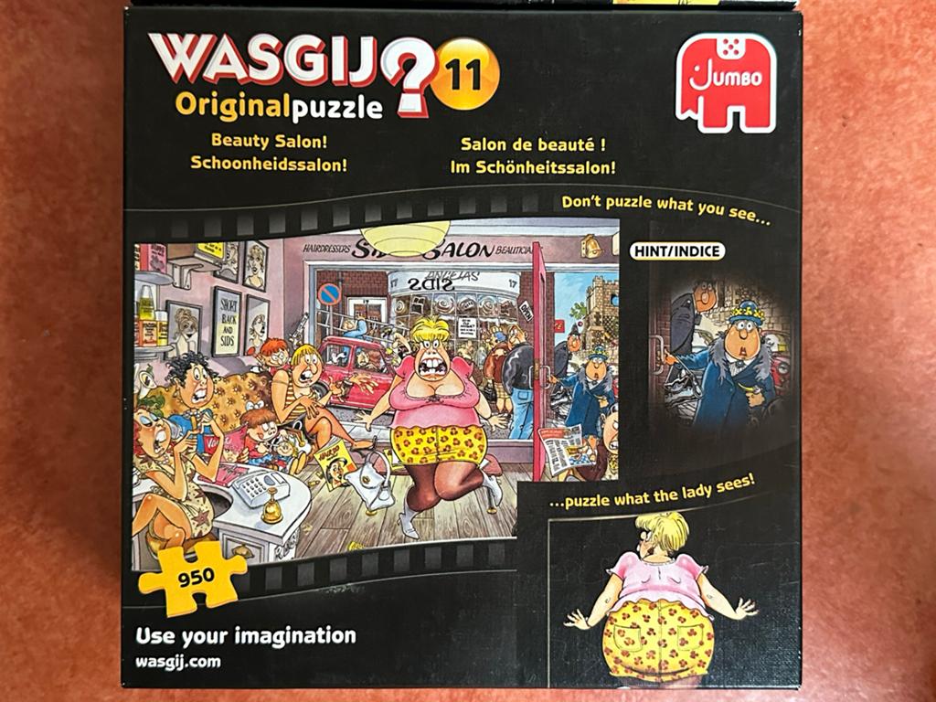 Wasgij Puzzel  Beauty Salon original nr 11  /950 stukjes), Hobby en Vrije tijd, Denksport en Puzzels, Ophalen of Verzenden, 500 t/m 1500 stukjes
