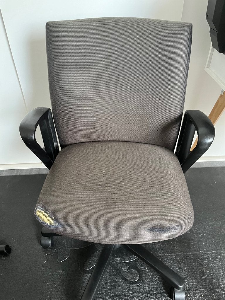 bureaustoel, Ophalen, Gebruikt, Zwart, Bureaustoel