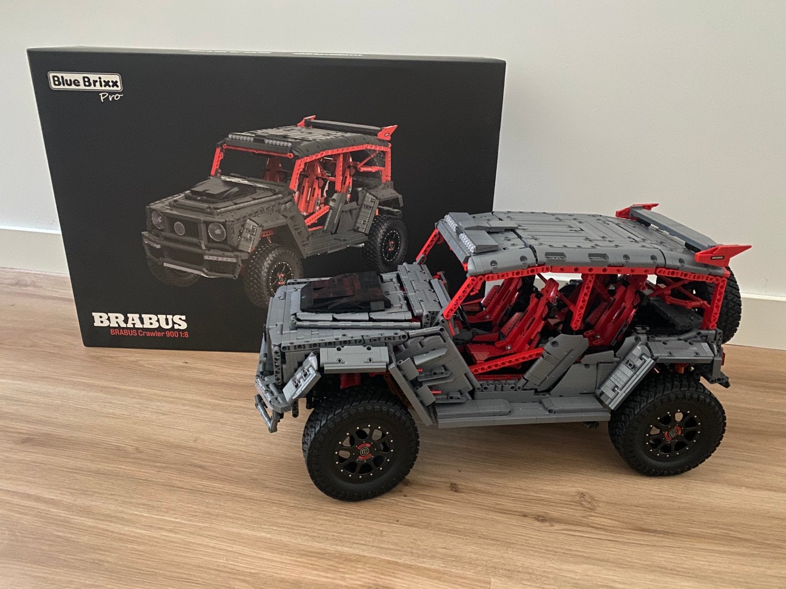 Blue Brixx Pro BRABUS Crawler 900 ( LEGO ), Overige merken, Auto, Groter dan 1:32, Ophalen of Verzenden