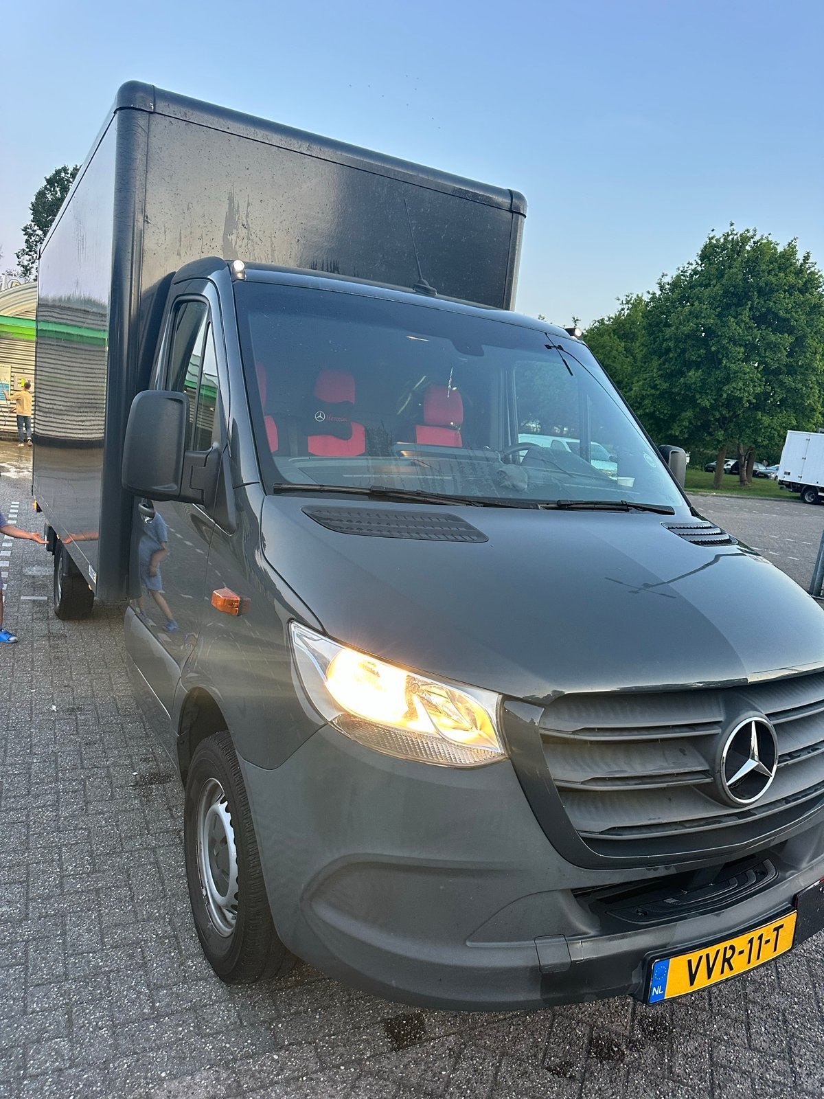 Mercedes  Sprinter 2.1D 120KW 2020 Grijs, Auto's, Euro 6, 4 cilinders, 163 pk, Diesel