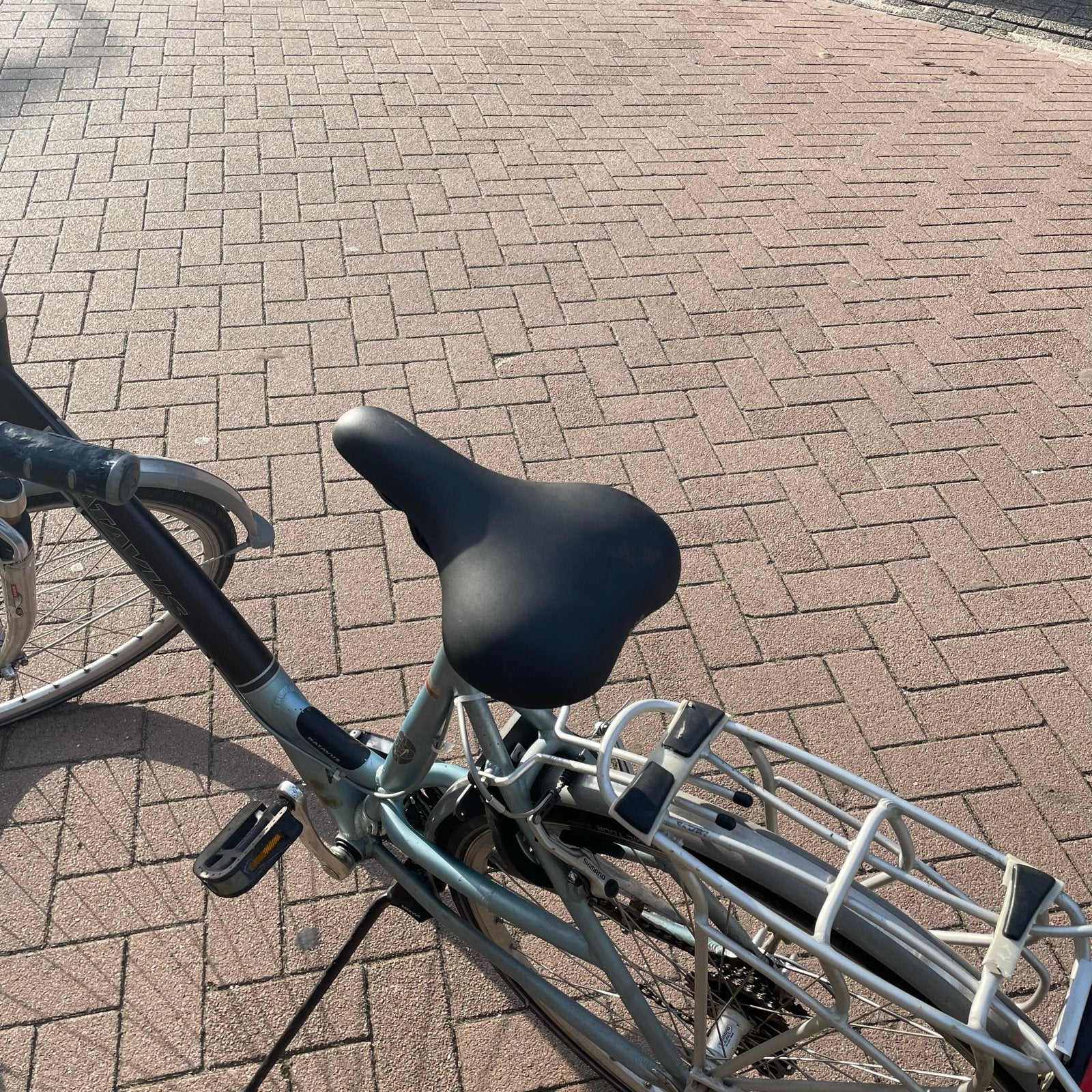 Batavus damesfiets met versnellingen, Fietsen en Brommers, Fietsen | Dames | Damesfietsen, Velgrem, Versnellingen, Batavus, Ophalen of Verzenden