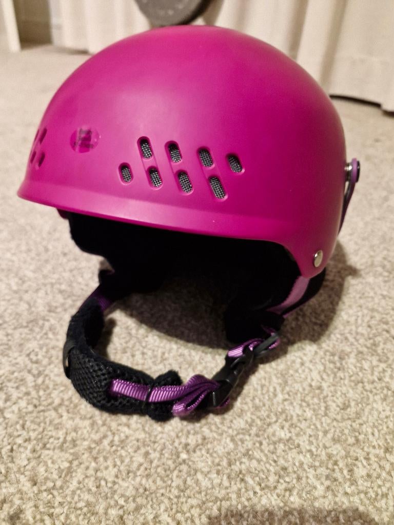 skihelm kind Roze, Sport en Fitness, Skiën en Langlaufen, Overige merken, Ophalen of Verzenden, Zo goed als nieuw, Kleding