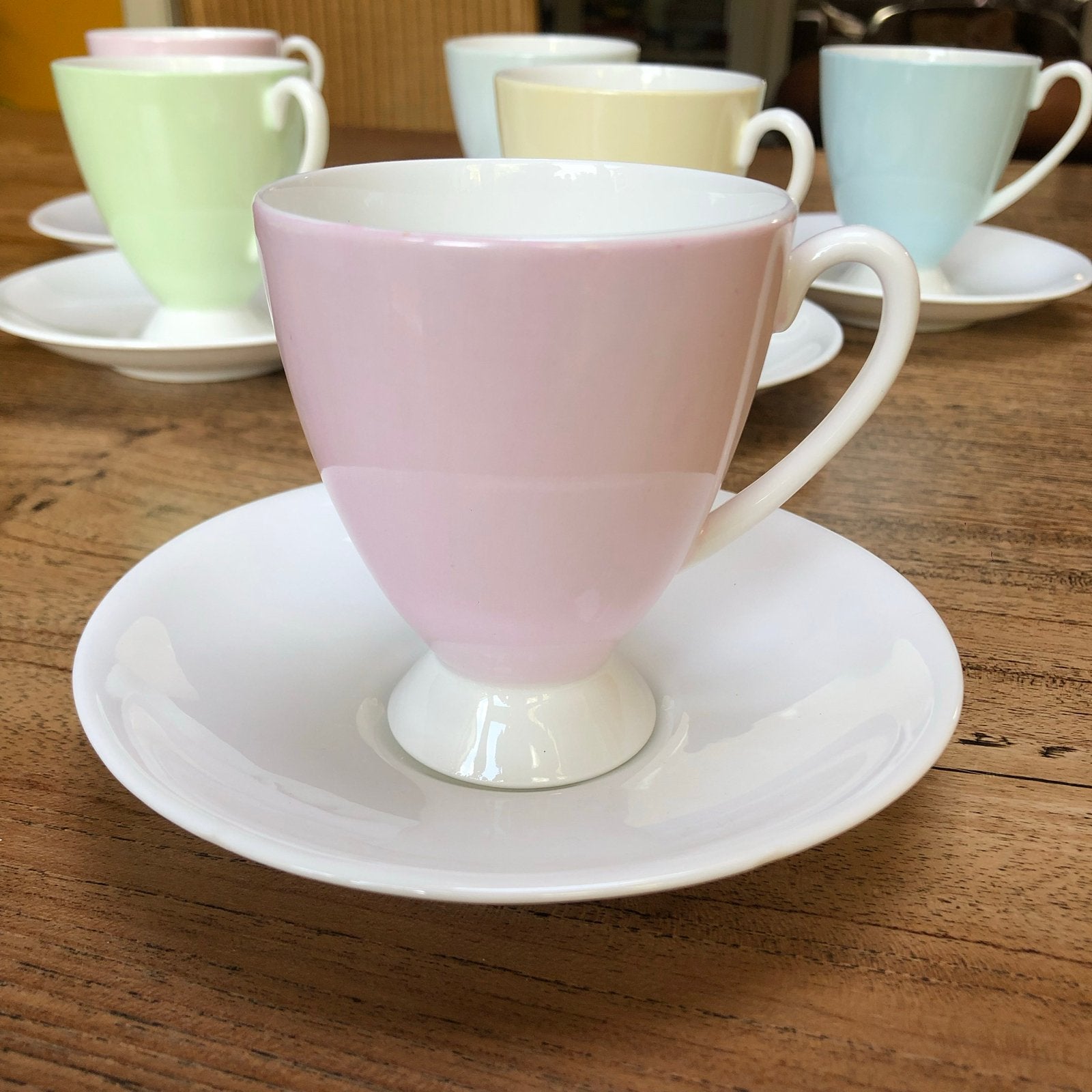 Royal Stafford Bone China Pastel Kop en Schotel Set, Ophalen