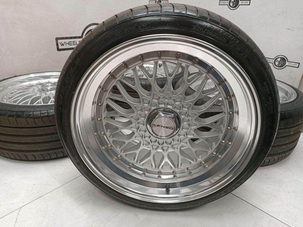 Lenso breedset lichtmetaal velgen 19"inch 5x112, Auto-onderdelen, Banden en Velgen, Banden en Velgen, 19 inch, Gebruikt, Ophalen