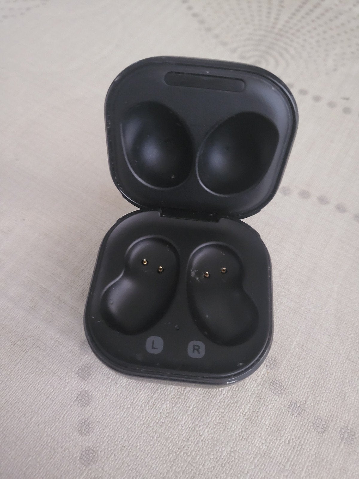 Samsung Galaxy Buds Live Oplaadcase Zwart, Audio, Tv en Foto, Koptelefoons, In-ear, Gebruikt, Draadloos opladen, Ophalen of Verzenden