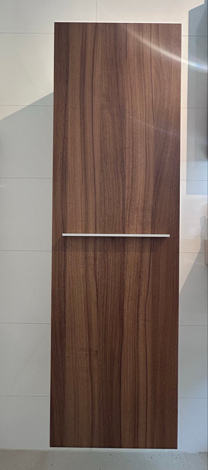 Duravit badkamerkast met glazen planken, (Half)hoge kast, Minder dan 50 cm, Ophalen of Verzenden, Zo goed als nieuw