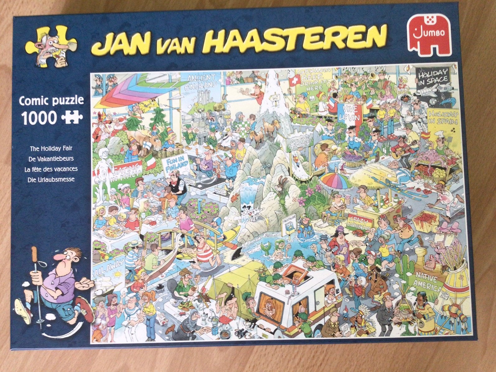 Van Haasteren /vakantiebeurs 1000 st., Ophalen, 500 t/m 1500 stukjes, Zo goed als nieuw