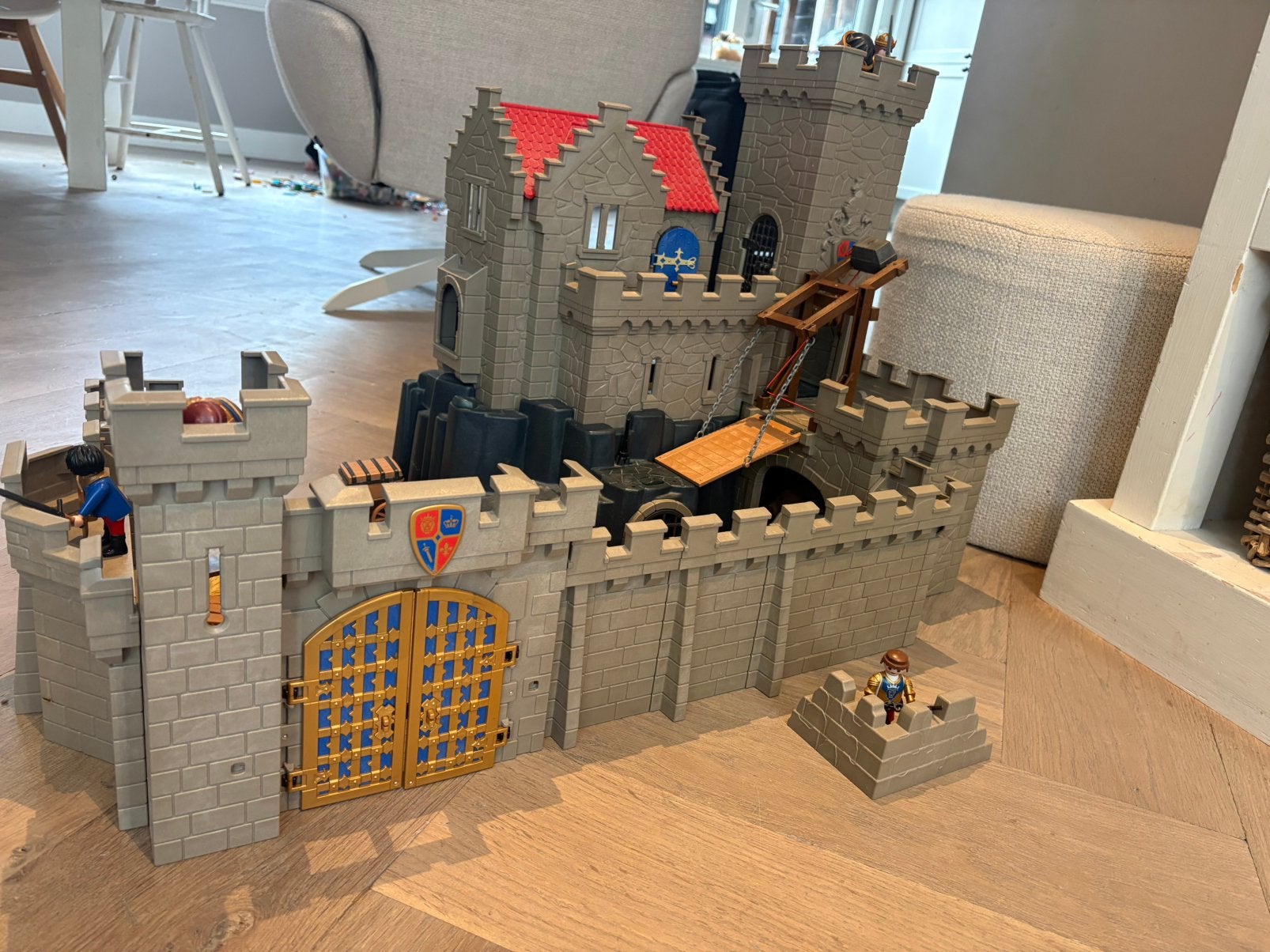 Playmobil ridderkasteel, Ophalen, Zo goed als nieuw