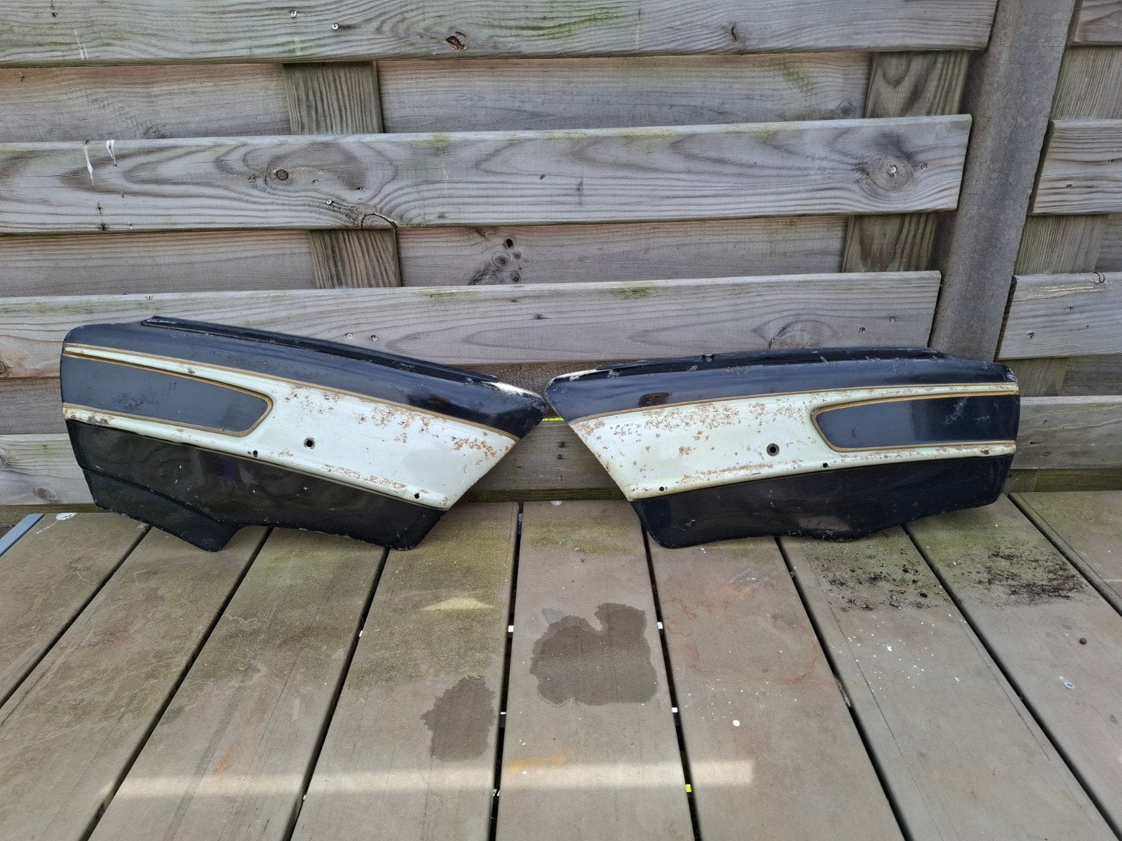 Magneet bromfiets zijschermen/motorschermen, Fietsen en Brommers, Brommeronderdelen | Oldtimers, Ophalen of Verzenden, Gebruikt