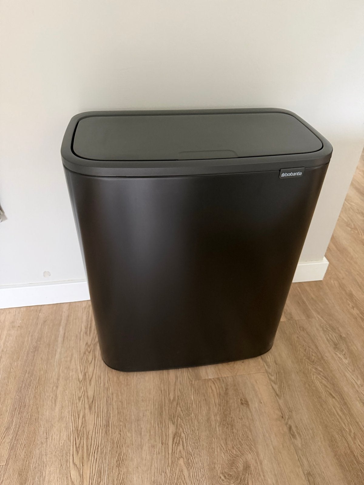 Brabantia Bo Touch Bin 60L prullenbak - Zwart, Ophalen, Gebruikt, 40 liter of meer, 75 – 100