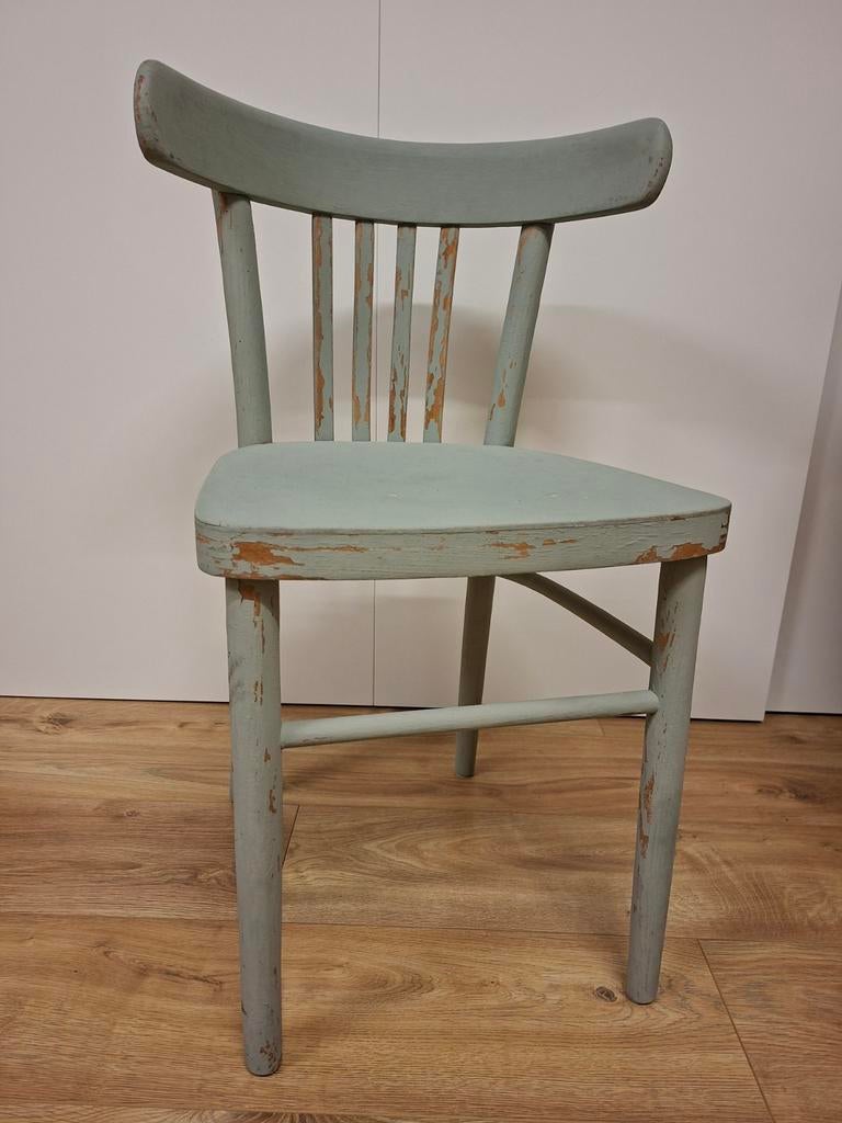 Vintage houten stoel, Huis en Inrichting, Stoelen, Ophalen, Gebruikt, Overige kleuren, Vintage, Shabby Chic
