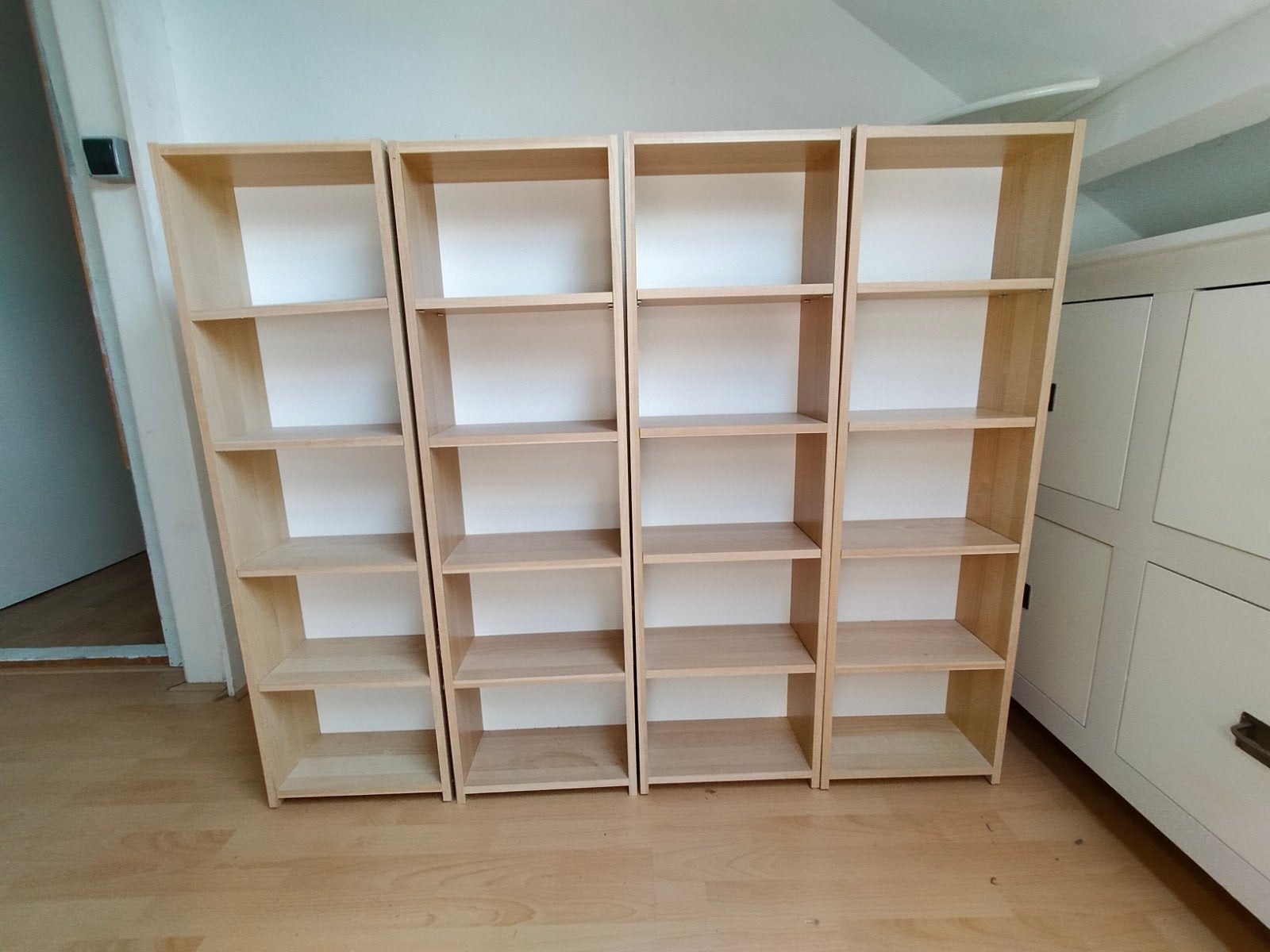 4 DVD/CD kastjes Ook te koop per stuk, Ophalen, Hout, Cd's of Dvd's