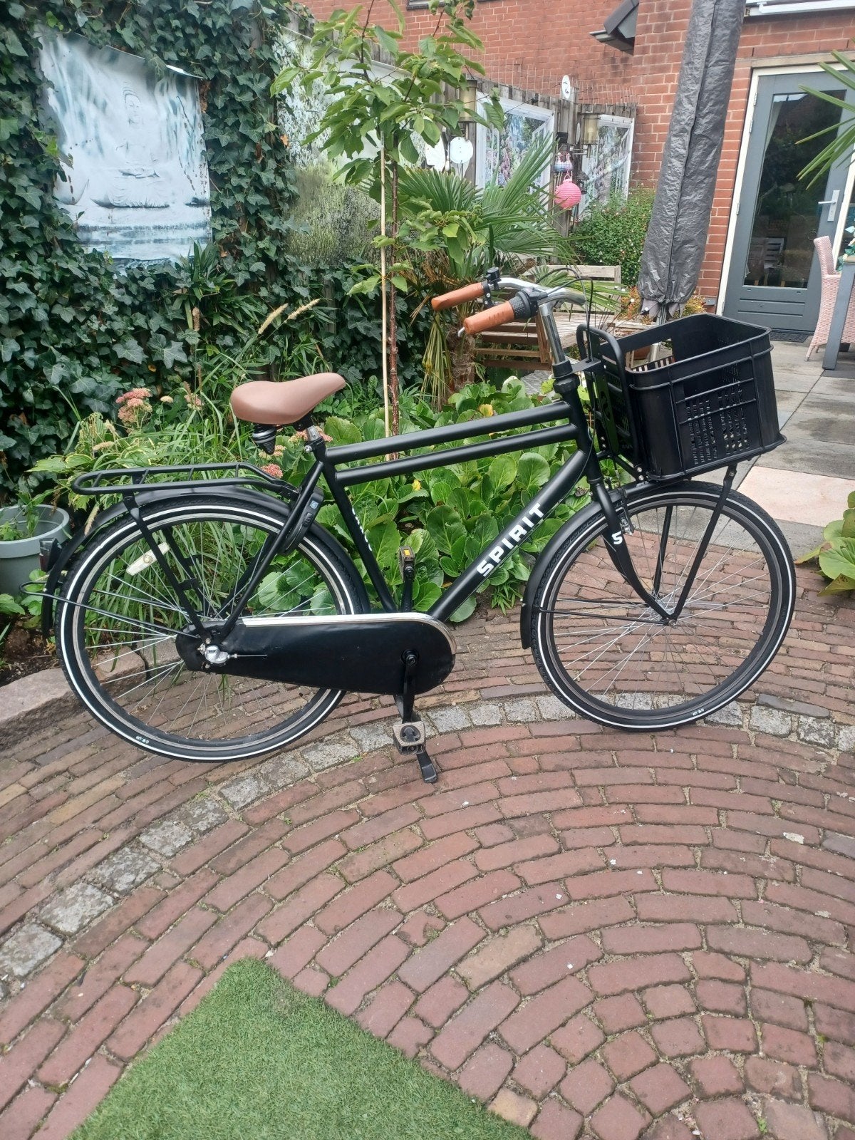 Spirit Cargo heren transportfiets 28 inch, frame 58 cm., Fietsen en Brommers, Versnellingen, Zo goed als nieuw, 57 tot 61 cm, Ophalen
