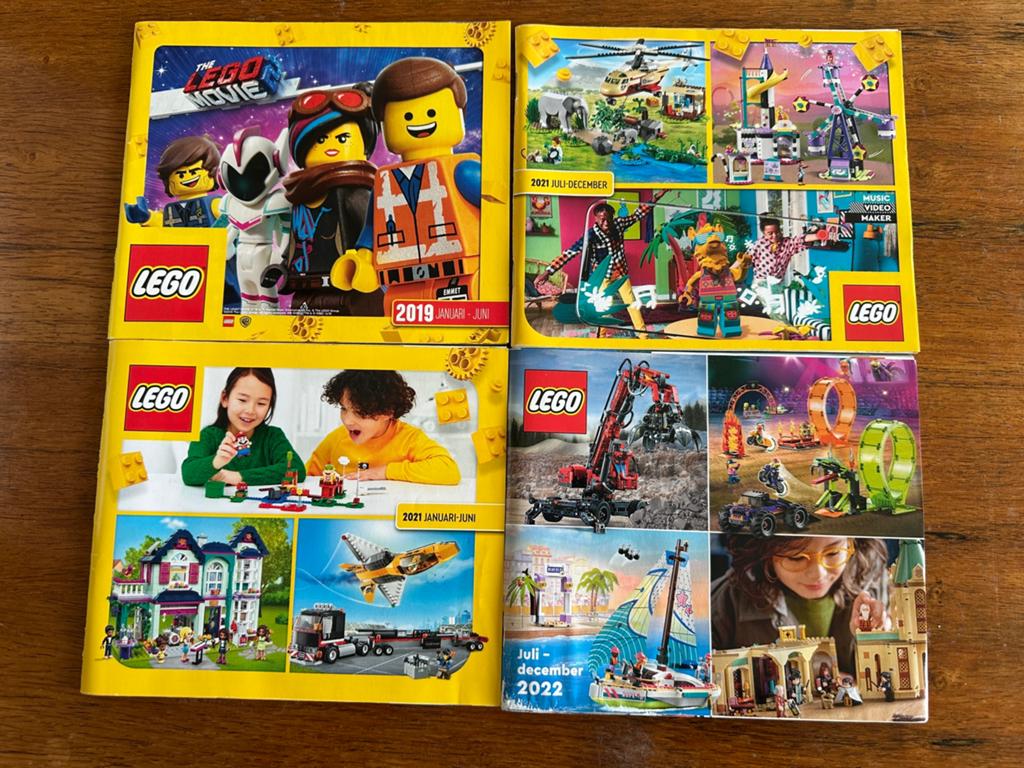 4 Catalogi lego, Ophalen of Verzenden