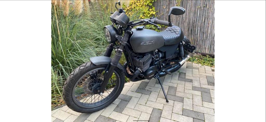 Unieke Suzuki gt500 Custom Bobber - Volledig gerestaureerd, Motoren, 2 cilinders, Gebruikt, Particulier, Meer dan 35 kW